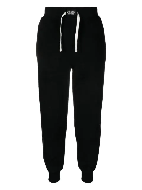 Polo Ralph Lauren embroidered-logo fleece trousers Black 714915968001