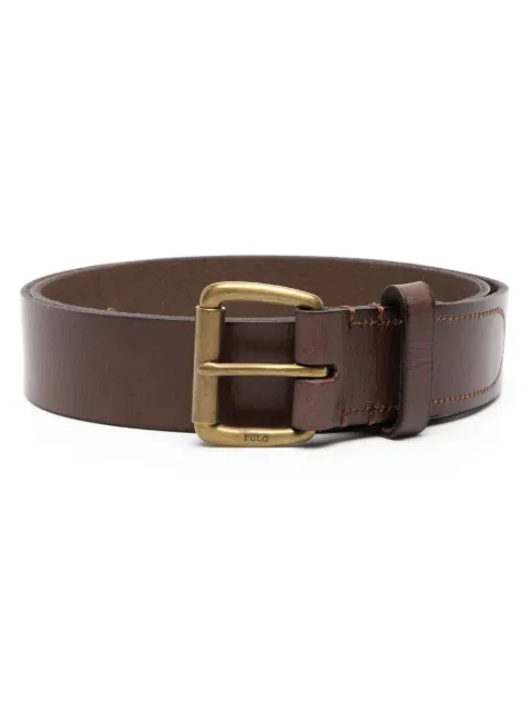 Polo Ralph Lauren Tumbled leather belt Brown 405826042002
