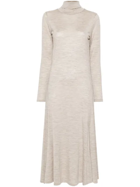 Polo Ralph Lauren mélange-effect maxi dress Neutrals 211916145001
