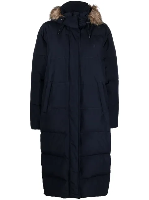 Polo Ralph Lauren concealed-fastening hooded parka Blue 211908478002