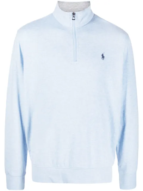 Polo Ralph Lauren half-zip cotton sweater Blue 710812963
