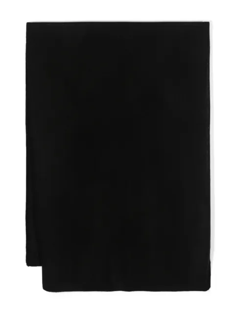Polo Ralph Lauren Polo Pony-embroidered knitted scarf Black 455922993001