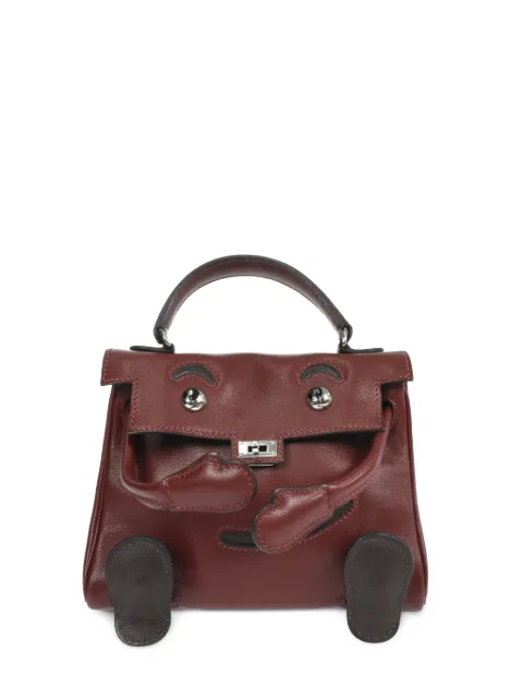 Hermès Pre-Owned 2000 Quelle Idole mini tote bag Red SQUARED