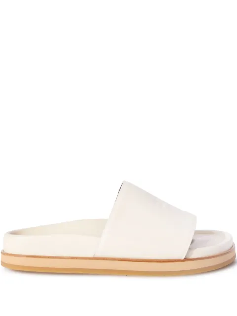 Off-White Off stamp slides Neutrals OWIT006F23LEA0016161