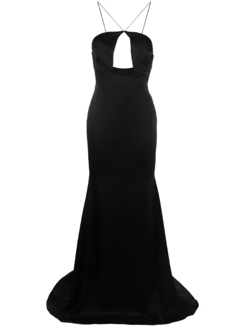 Alex Perry cut-out maxi dress Black D1121