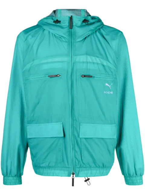 PUMA reversible mesh jacket Green 53880277