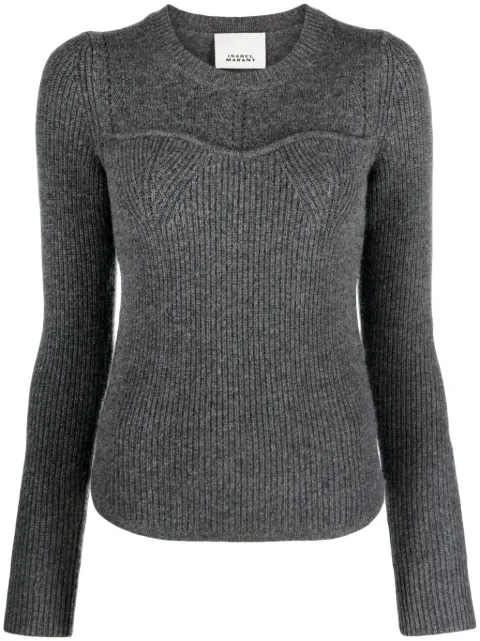 ISABEL MARANT Brumea sweater Grey PU0237FAA1L45I