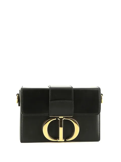 Christian Dior Pre-Owned 2021 30 Montaigne shoulder bag Black 394406