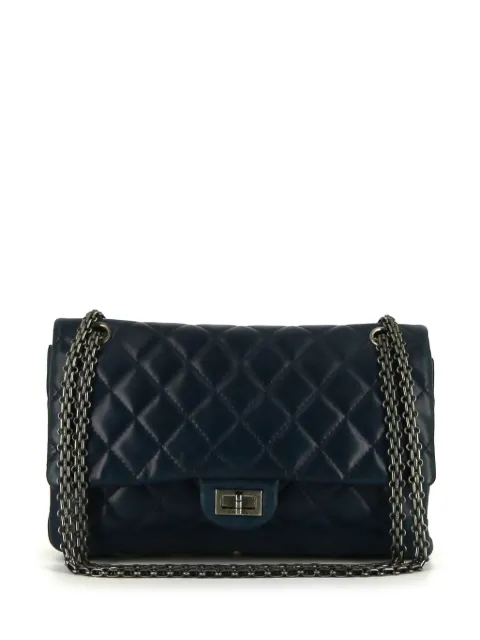 CHANEL Pre-Owned 2010 2.55 Reissue shoulder bag Blue 391439