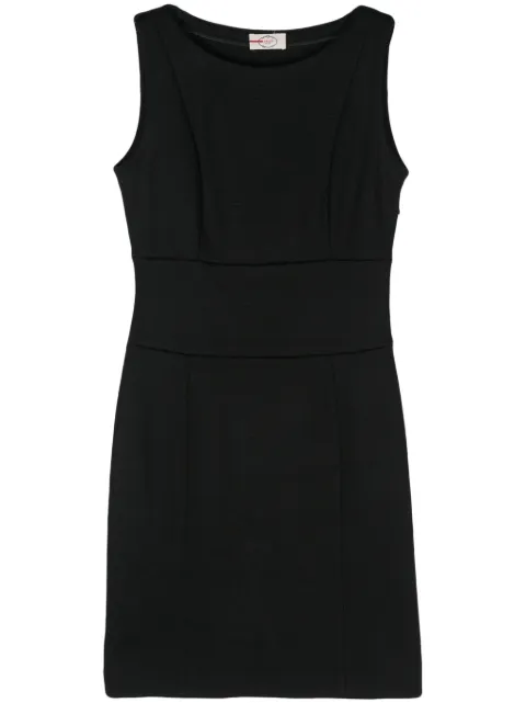 Prada Pre-Owned 2000's virgin wool mini dress Black PRA480TO