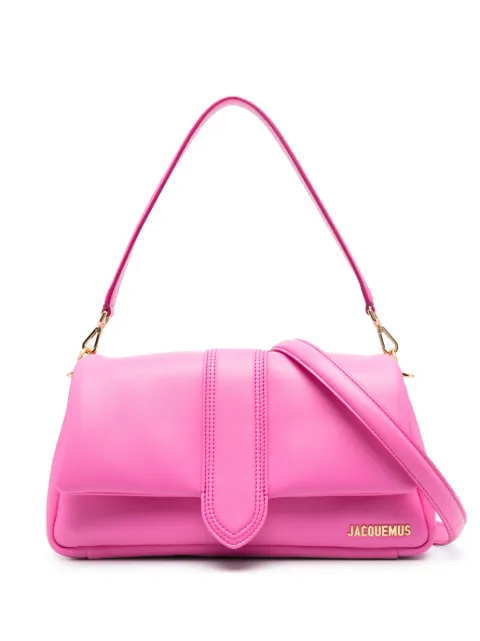 Jacquemus Le Bambimou leather shoulder bag Pink 231BA0523073434