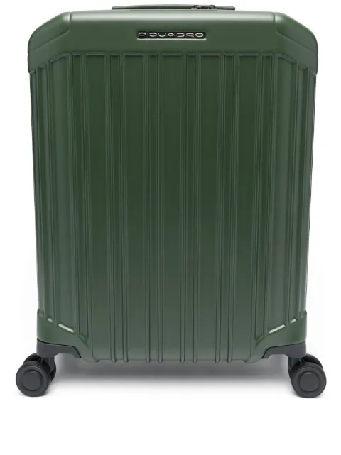 PIQUADRO PQ-Light logo-lettering luggage Green BV4425PQL