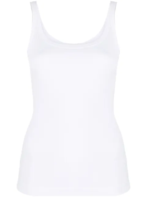 Dolce & Gabbana cotton tank top White F8U09TFU7AV