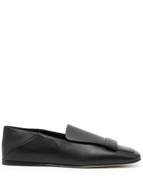Sergio Rossi SR1 nappa-leather loafers Black A77990MFI968