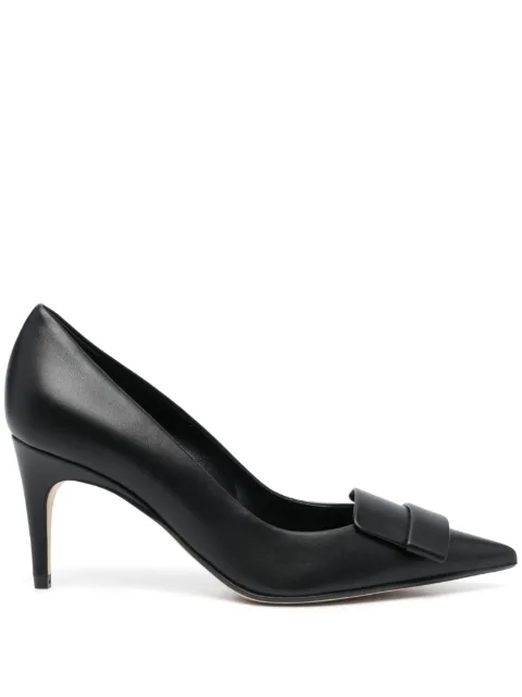 Sergio Rossi SR1 70mm nappa-leather pumps Black A78950MFI968
