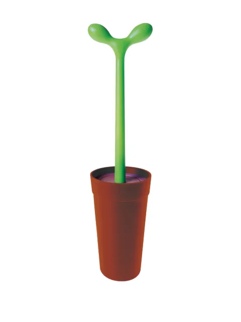 Alessi Merdolino toilet brush Green ASG04
