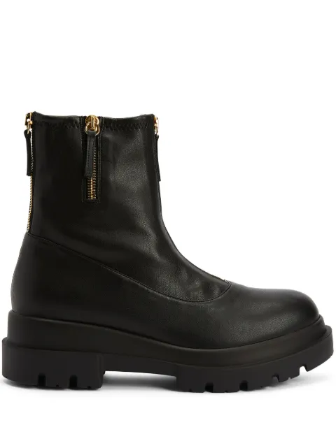 Giuseppe Zanotti 40mm Avice zipped ankle boots Black I270025001