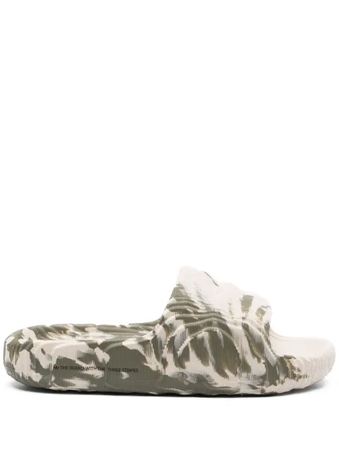 adidas Adilette camouflage-print slides Green IG5918