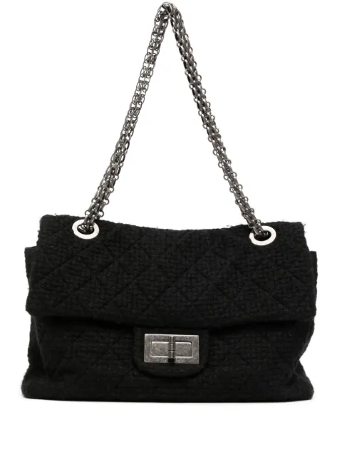 CHANEL Pre-Owned 2.55 XXL Reissue shoulder bag Black WB5066