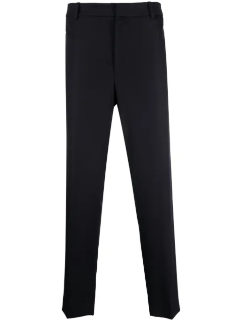 Moncler straight-leg virgin-wool trousers Blue I20912A0003754ANL