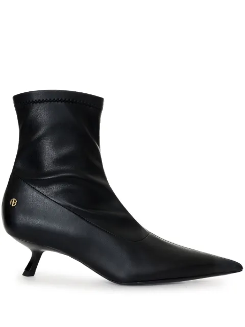 ANINE BING Hilda 50mm ankle boots Black A141089000