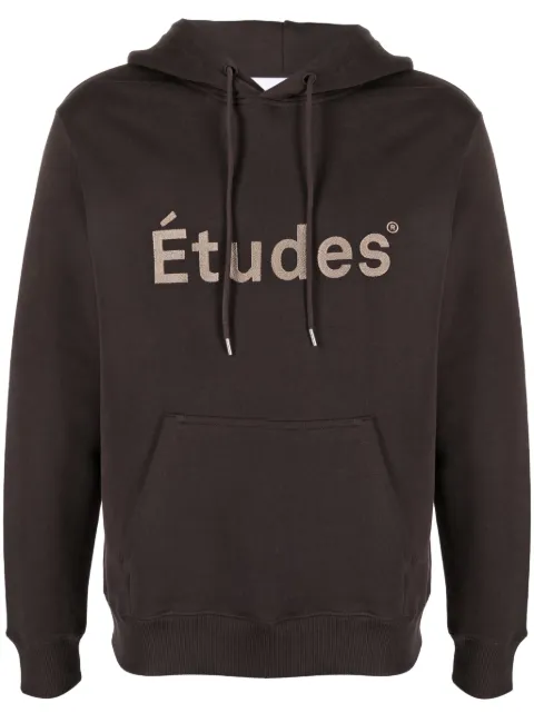 Études Studio Klein Études organic cotton hoodie Brown H23MM255A01570
