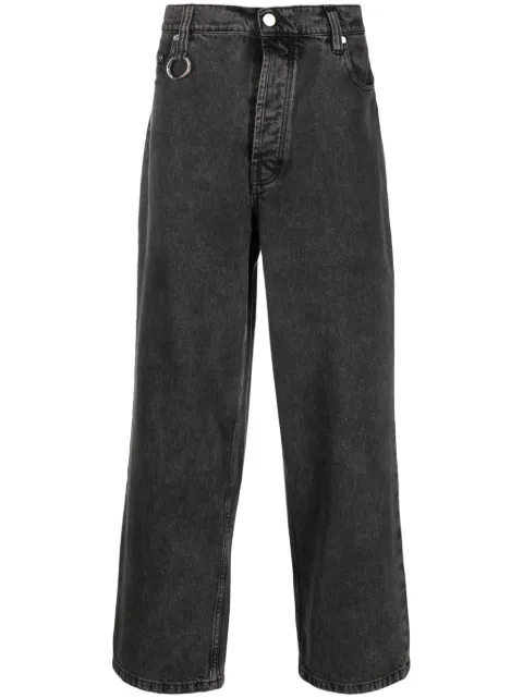 Études Studio District mid-rise loose-fit jeans Black H23MM581C00499