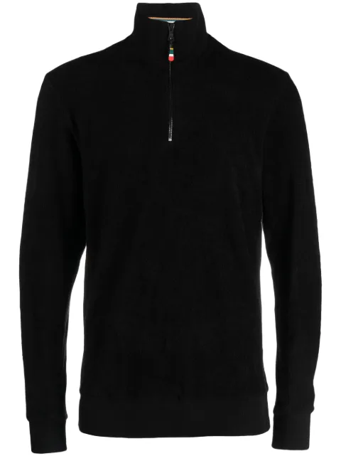 Orlebar Brown Isar zip-up sweatshirt Black 278367