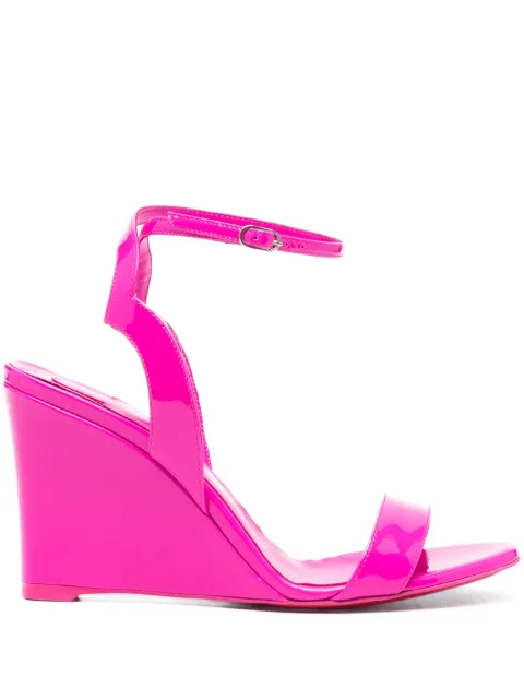 Christian Louboutin Zeppa Chick 100mm platform sandals Pink 3230041PINK