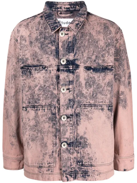 Études Studio Hopper denim shirt jacket Pink H23MM510C00251