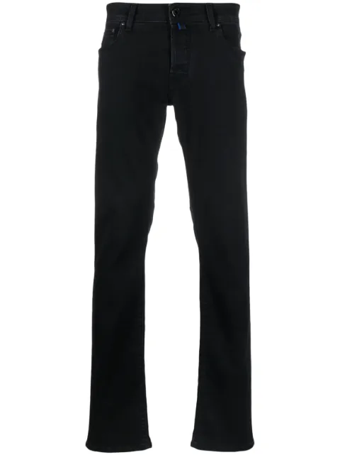 Jacob Cohën mid-rise slim-fit jeans Black UQE0630S3622