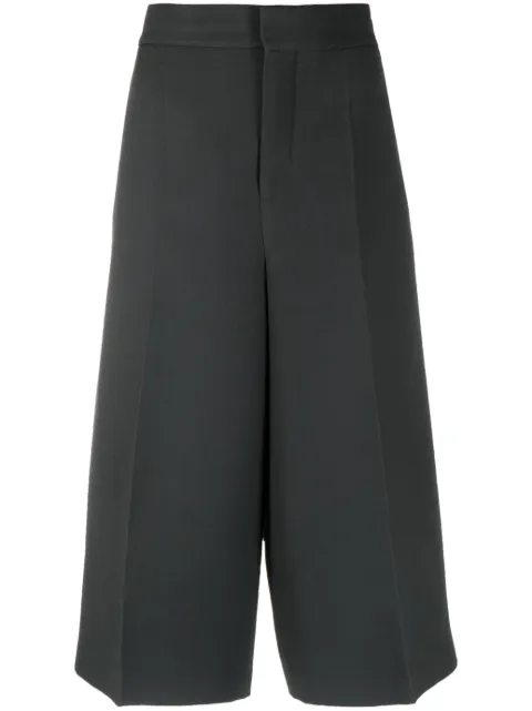 Christian Dior Pre-Owned 2010 high-waisted culotte Green HOLADIO392