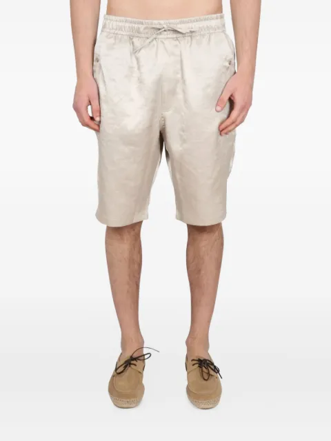 Needles drawstring bermuda shorts Neutrals MR255