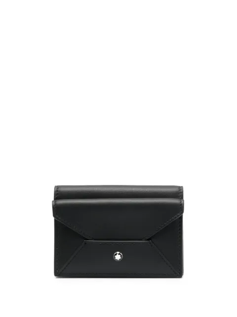 Montblanc logo-charm leather wallet Black 131255