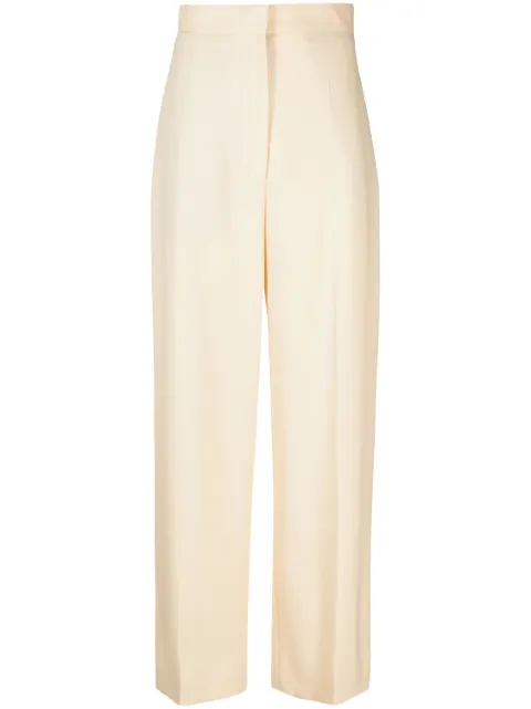 The Row Gordon virgin wool trousers Neutrals 7256W2507