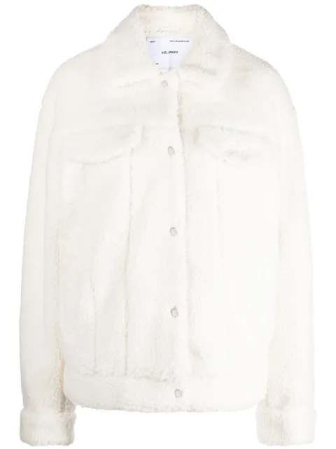 Axel Arigato Baxter fleece jacket White A1510001