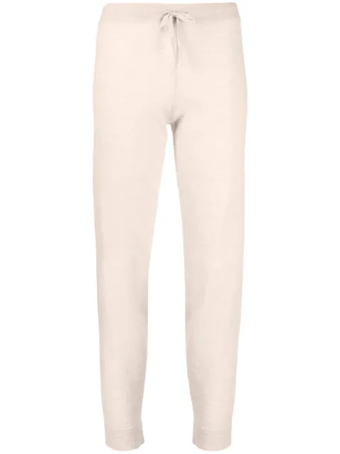 Cashmere In Love Jana fine-knit trousers Brown JANATROUSERS