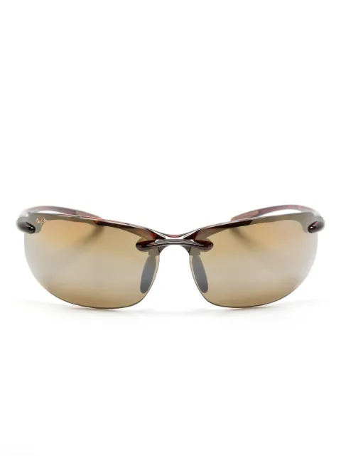 Maui Jim Banyans rimless sunglasses Brown BANYANS