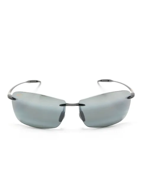 Maui Jim tinted rectangle-frame sunglasses Black LIGHTHOUSE