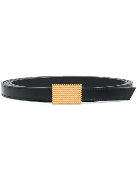 Lanvin Concerto leather belt Black AWBEMB0QGAN2P23