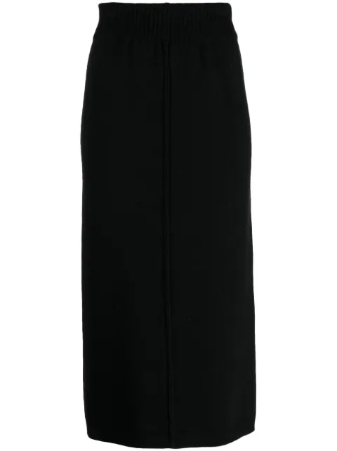 Pringle of Scotland inverted-seam pencil skirt Black PWE203