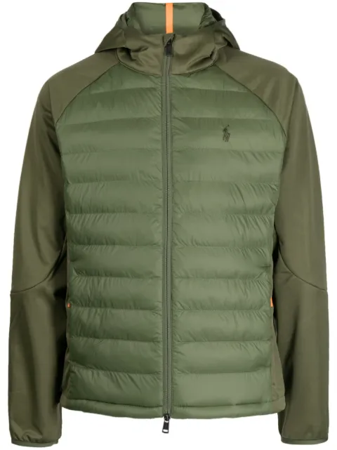 Polo Ralph Lauren Thor logo-embroidered hooded jacket Green 710877333