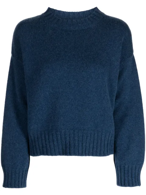 Pringle of Scotland cropped cashmere jumper Blue PWC851
