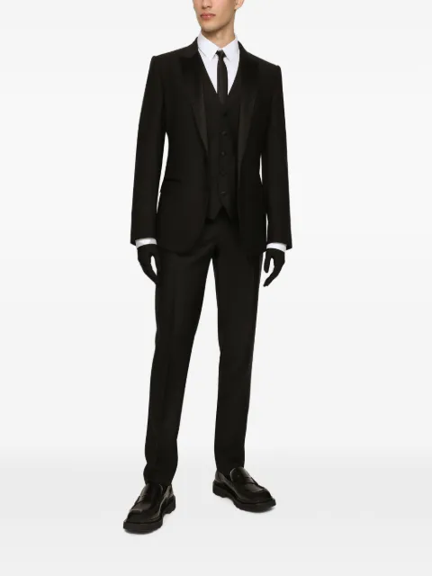 Dolce & Gabbana single-breasted suit Black GK2WMTGG829