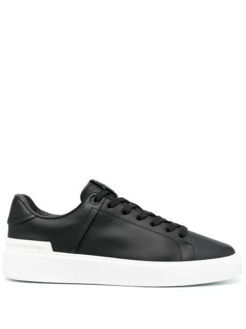 Balmain B-Court low-top sneakers Black XM0VI288LVTR