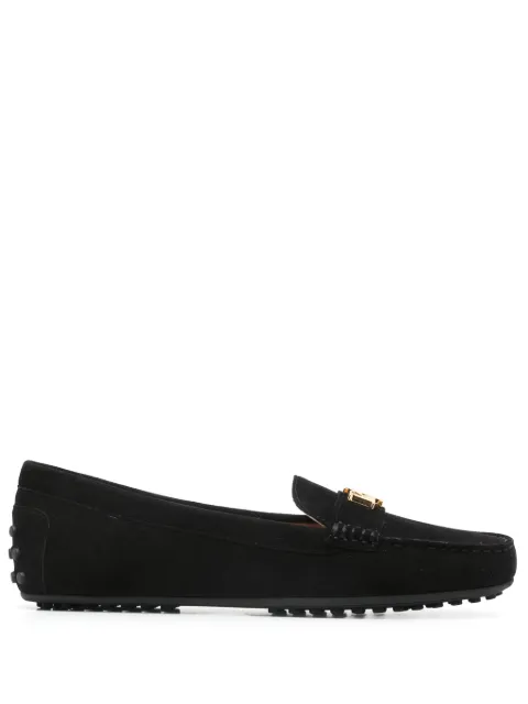 Lauren Ralph Lauren Barnsbury suede loafers Black 802821629