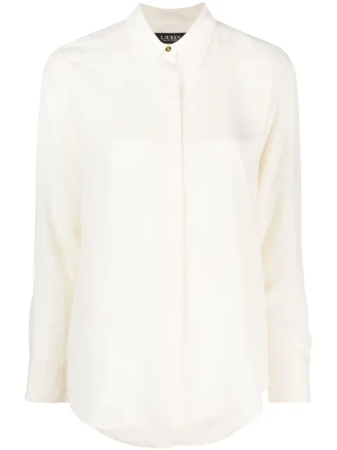 Lauren Ralph Lauren Kristy long-sleeve shirt Neutrals 200909393