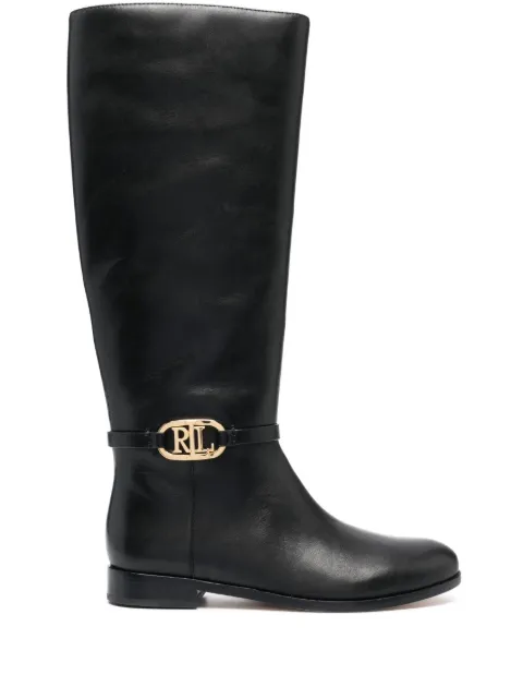 Lauren Ralph Lauren Bridgette knee-length boots Black 802908350