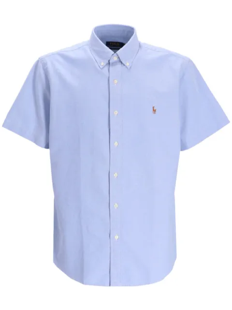 Polo Ralph Lauren Pony-motif short-sleeve shirt Blue 710850782001