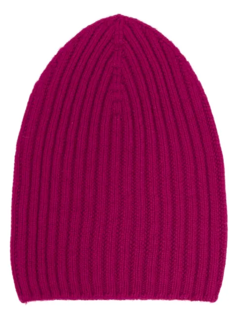 Barrie ribbed-knit cashmere beanie Pink A00C30831